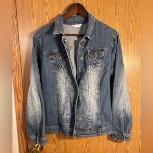 Christopher & Banks Boho Denim Jacket